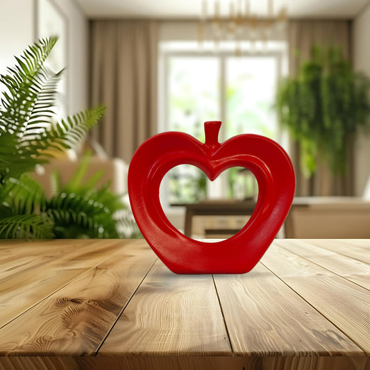 Apple Figurine, Red-colored