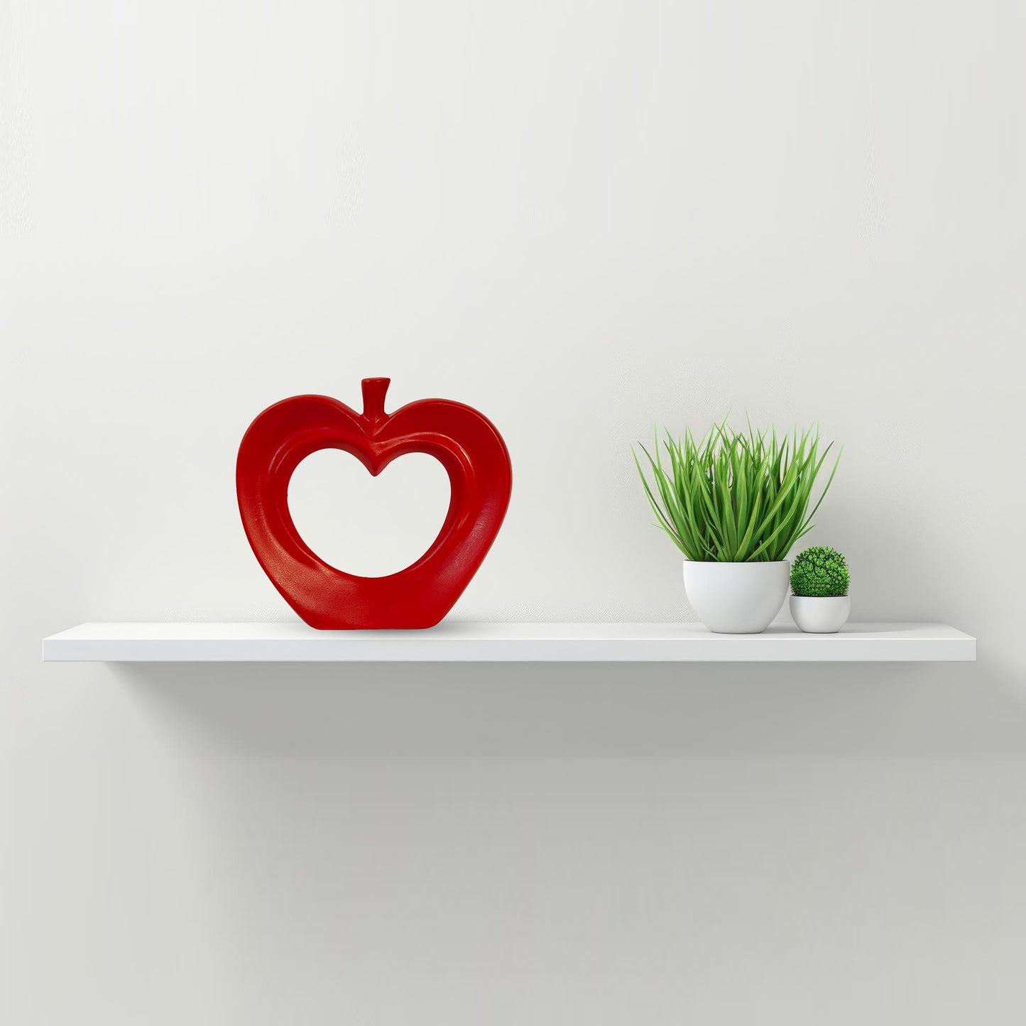 Apple Figurine, Red-colored