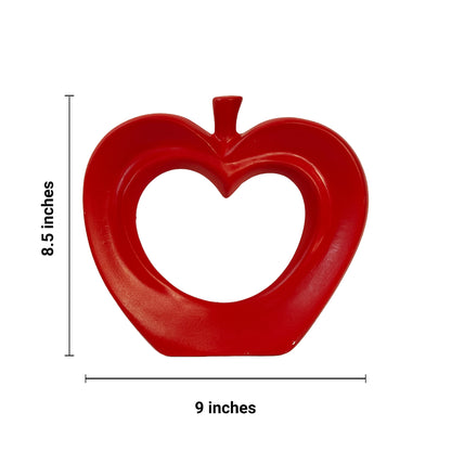 Apple Figurine, Red-colored
