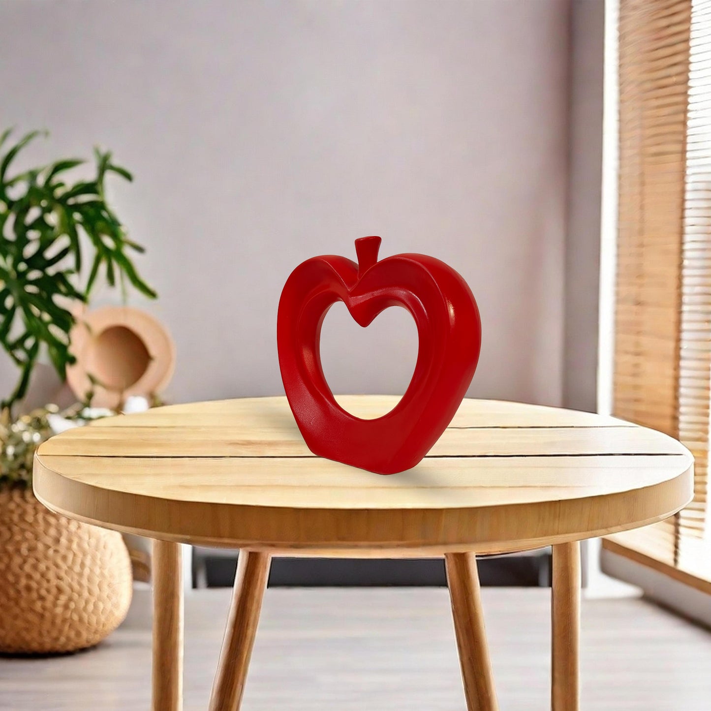 Apple Figurine, Red-colored