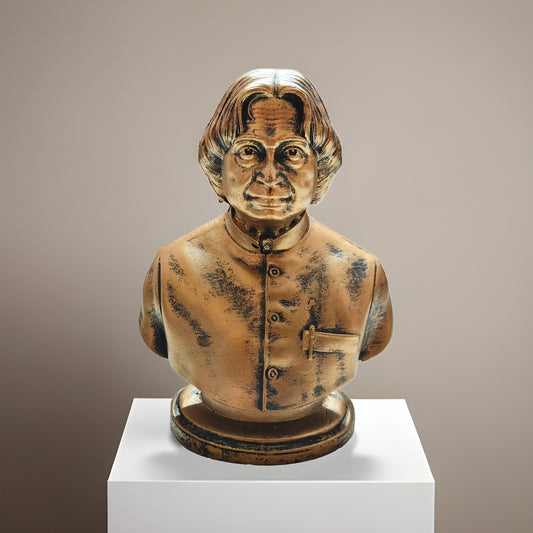 Dr. APJ Abdul Kalam Statue, Antique Bronze Colour Finish, 5 Inches, Resin