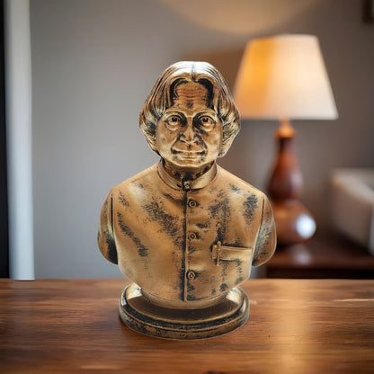 Dr. APJ Abdul Kalam Statue, Antique Bronze Colour Finish, 5 Inches, Resin