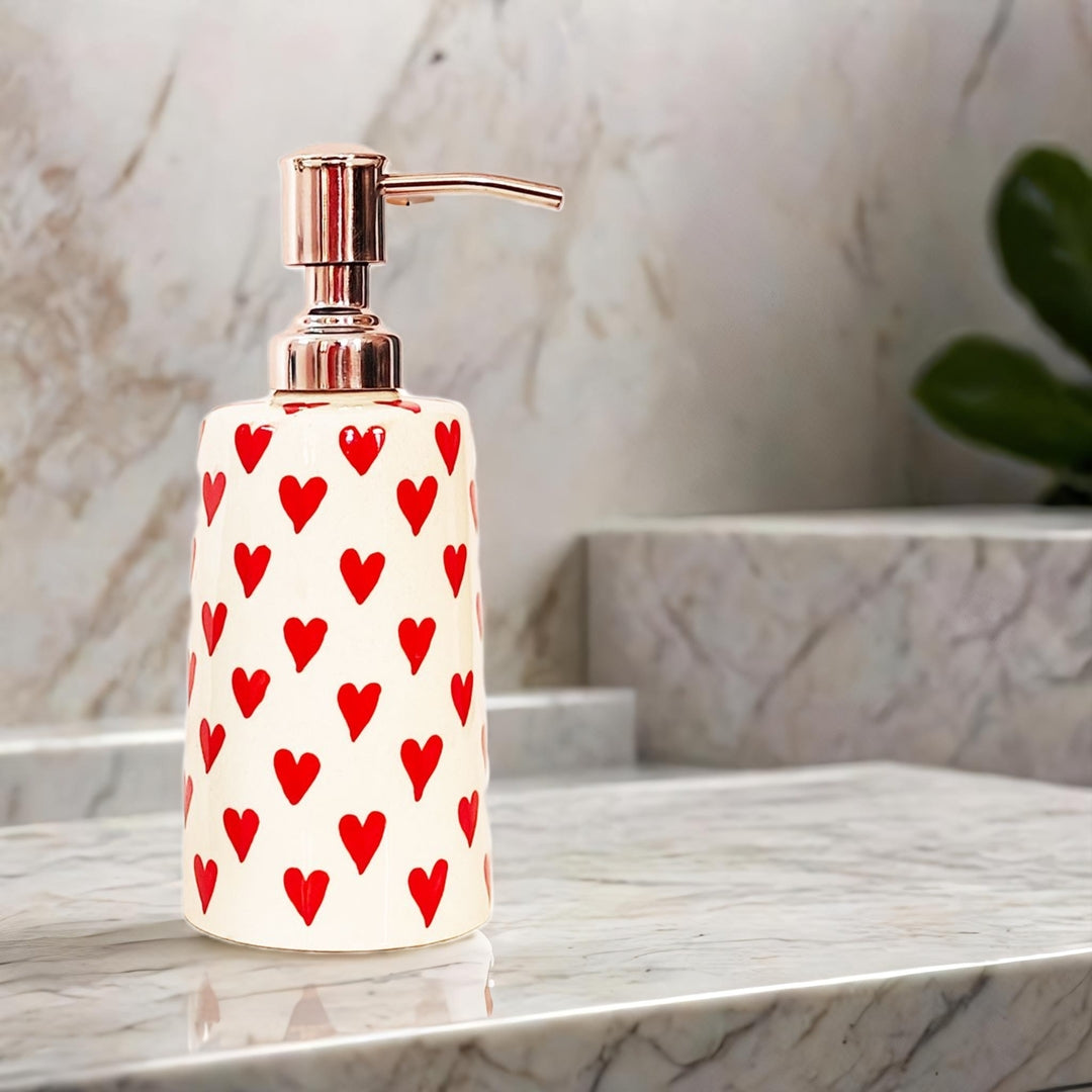 Liquid Soap Dispenser (Heart Pattern)