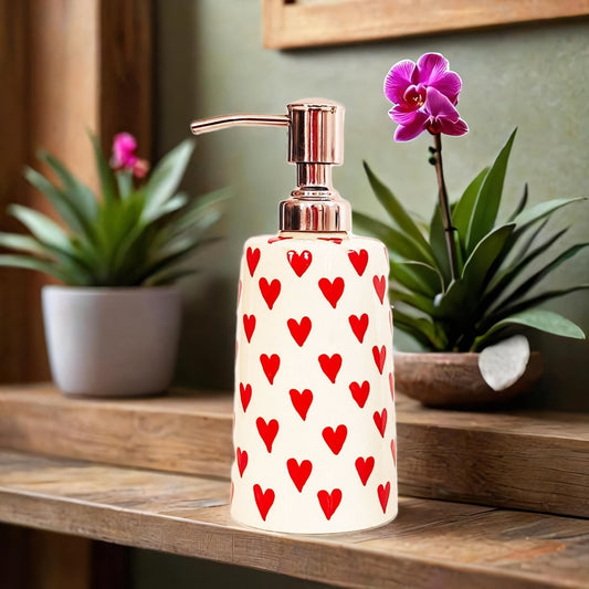 Liquid Soap Dispenser (Heart Pattern)
